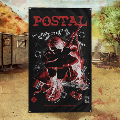 POSTAL 1997 - WALL FLAG