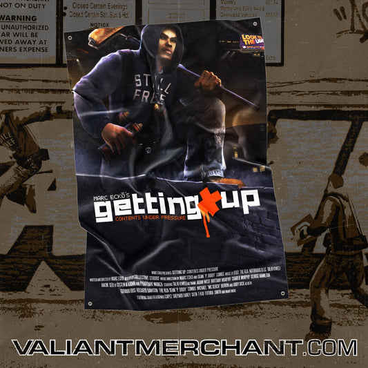 GETTING UP - WALL FLAG